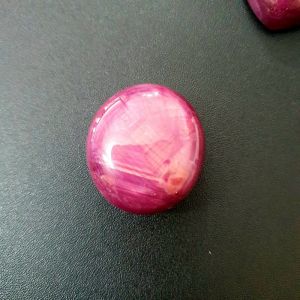 Mặt Đá Ruby Hoa Thị Hình Tròn - ĐRB354