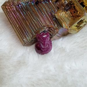 Hồ Ly Chín Đuôi Đá Ruby Thiên Nhiên Size Lớn - HLCT0016